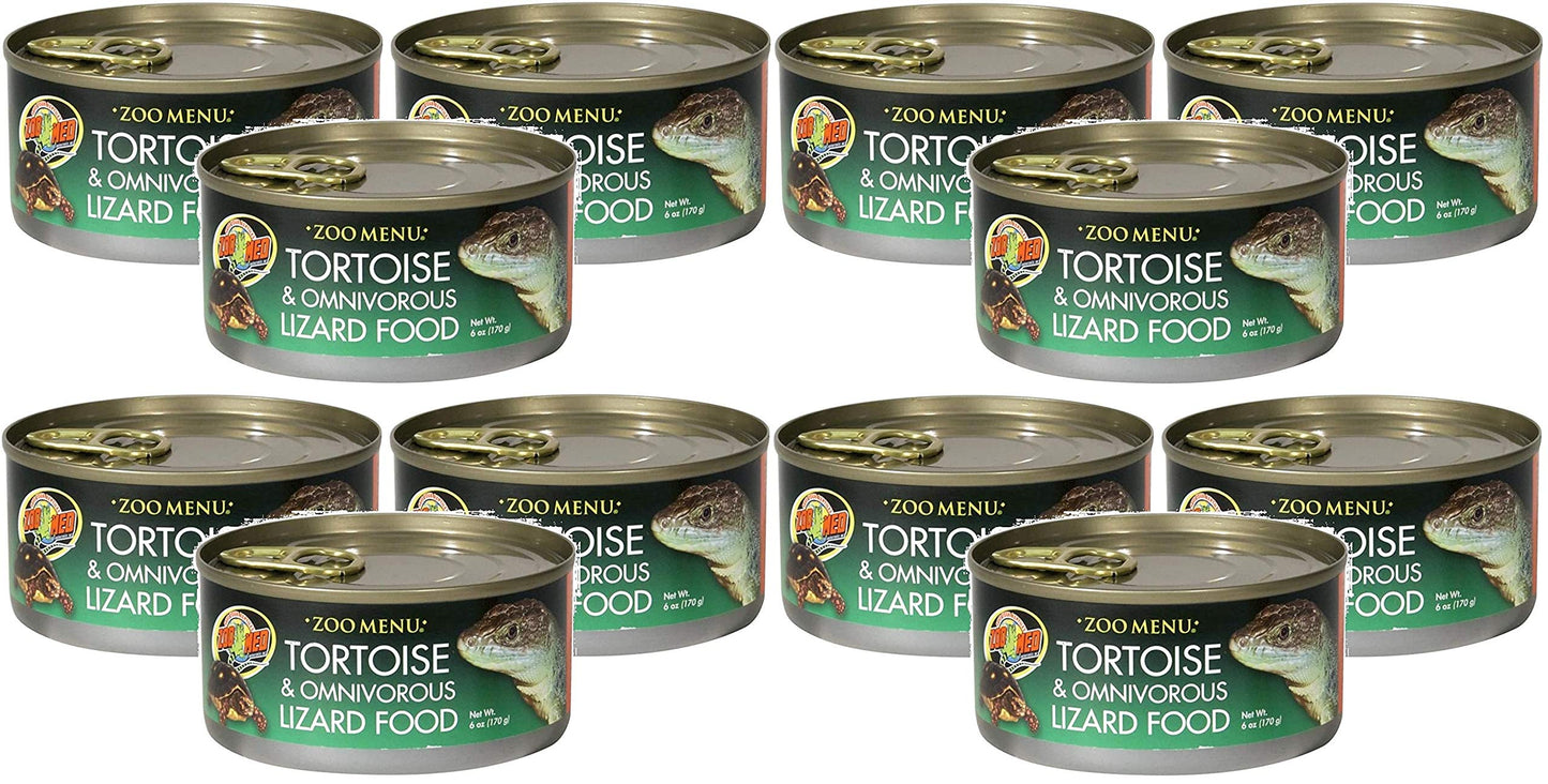 Zoo Med Zoo Menu Tortoise & Omnivorous Lizard Food 6 oz