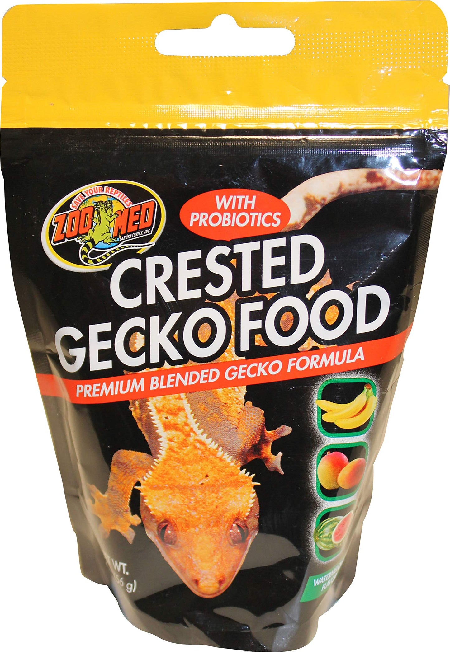 Zoo Med Laboratories Watermelon Flavor Crested Gecko Food 2 Oz