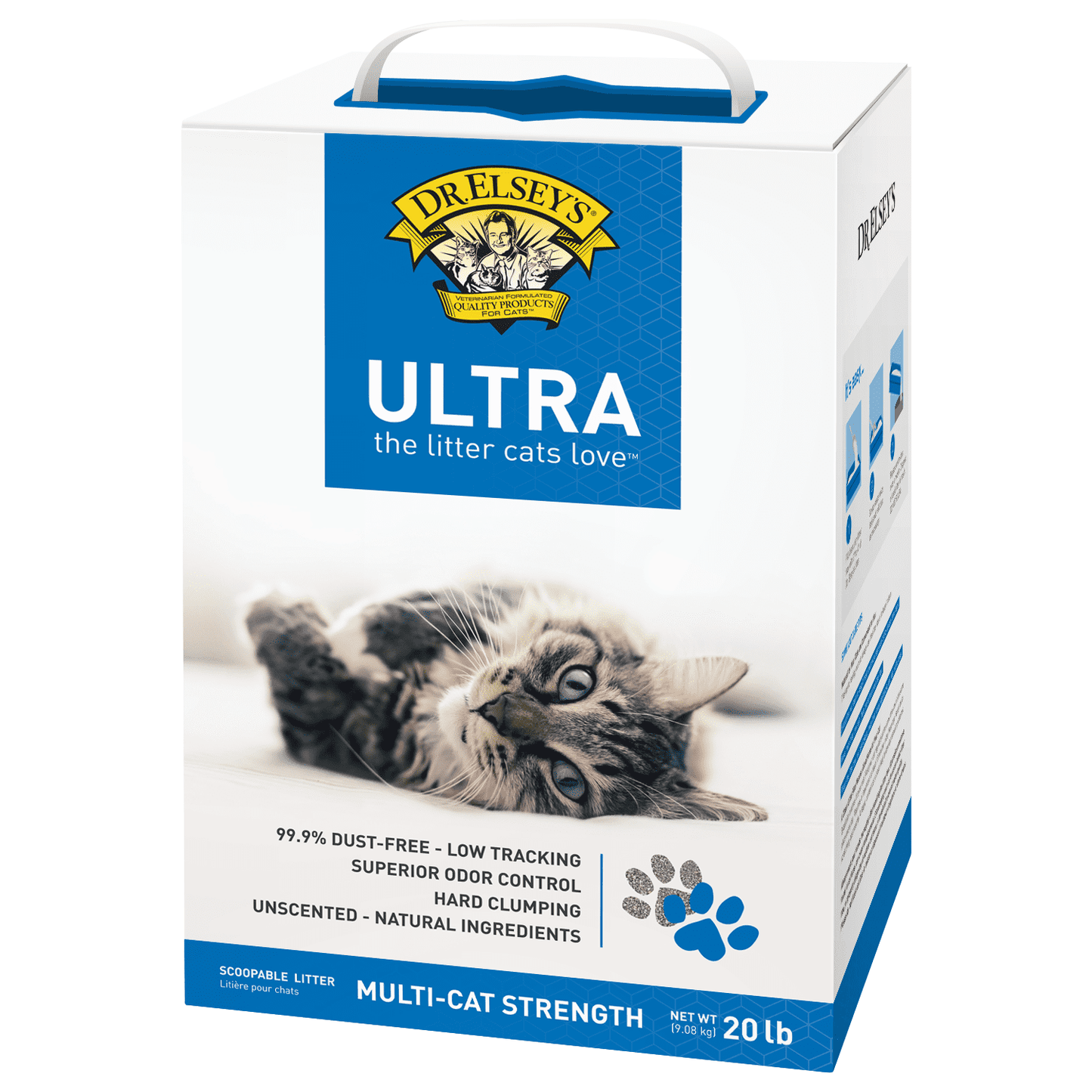 Dr. Elsey's Precious Cat Ultra Scented Clumping Clay Cat Litter, 20lb Bag