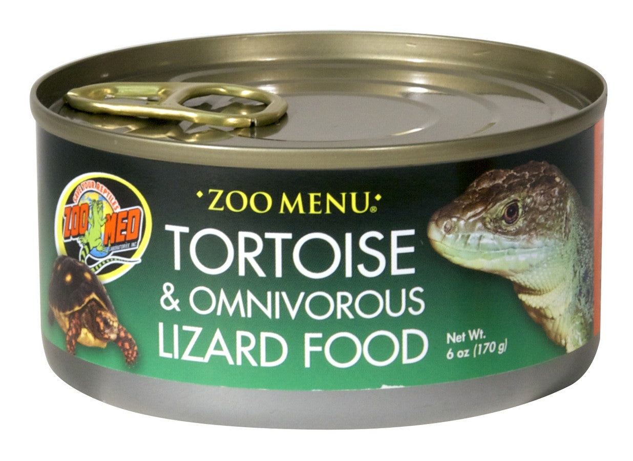 Zoo Med Zoo Menu Tortoise & Omnivorous Lizard Food 6 oz