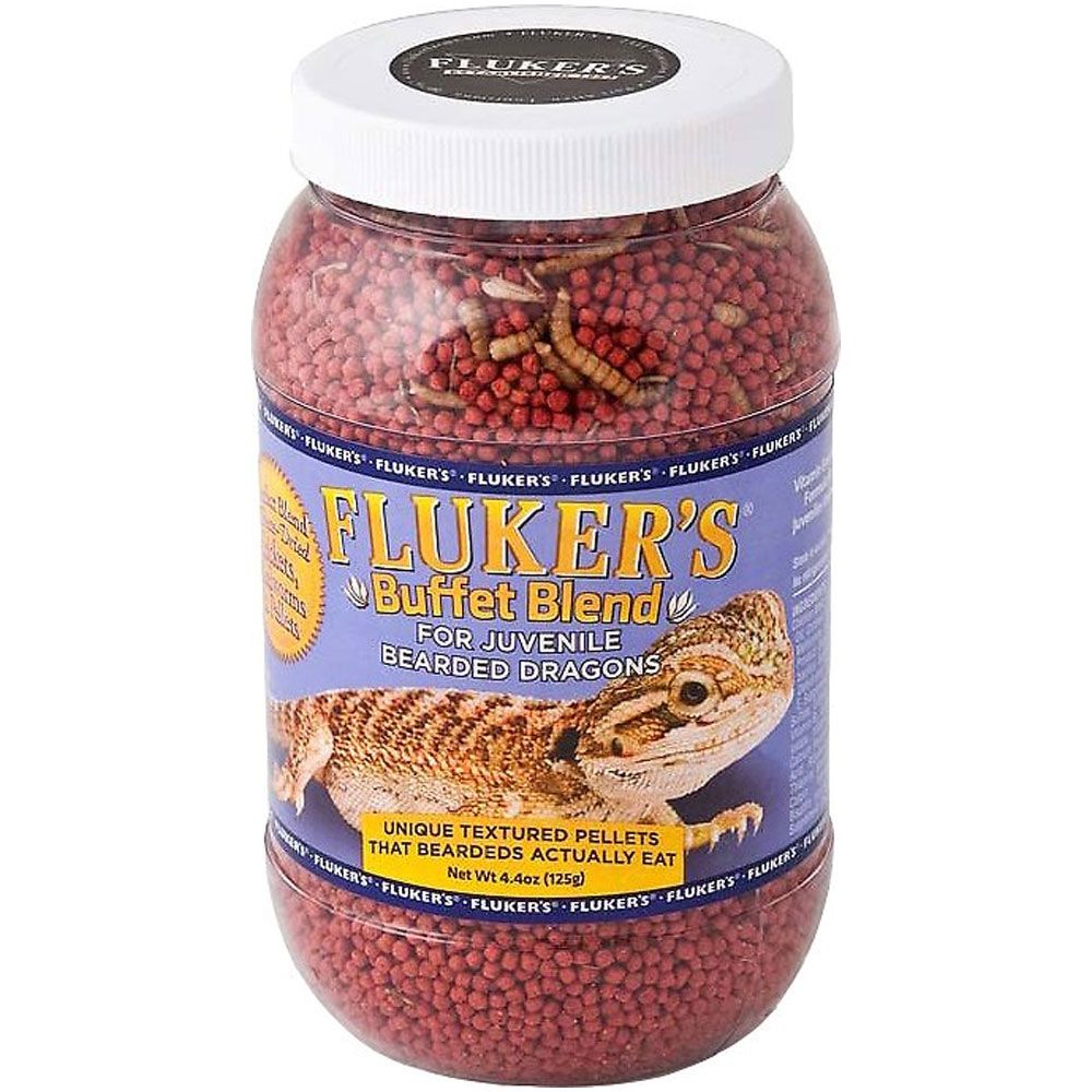 Fluker s Juvenile Bearded Dragon Buffet Blend (4.4oz)
