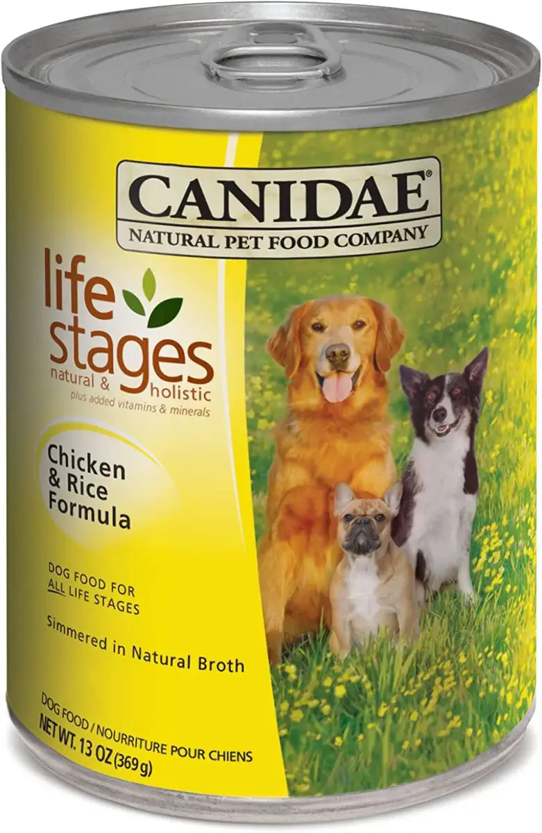 Canidae Life Stages Chicken Rice Dog Food Canned 13 oz. Single Can