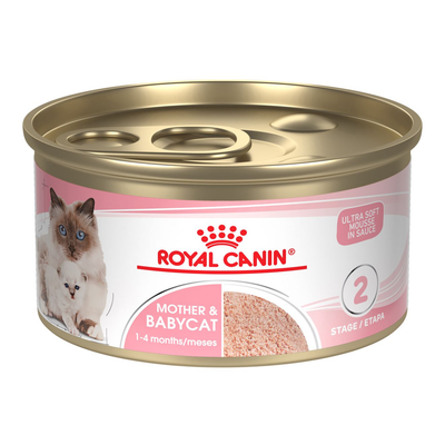 Royal Canin 5.1 oz Mother and Babycat Ultra Soft Mousse Cat Food
