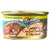 Evangers Against the Grain Grain-Free Captain s Catch with Sardine and Mackerel Wet Cat Food 2.8 Oz