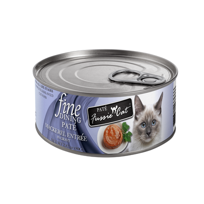 Fussie Cat: Fine Dining Pate, Mackerel, 2.82 oz.