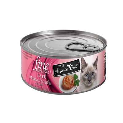 Fussie Cat: Fine Dining Pate, Sardine, 2.82 oz.