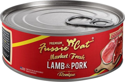 Fussie Cat: Premium Market Fresh, Lamb w/ Pork, 5.5 oz.