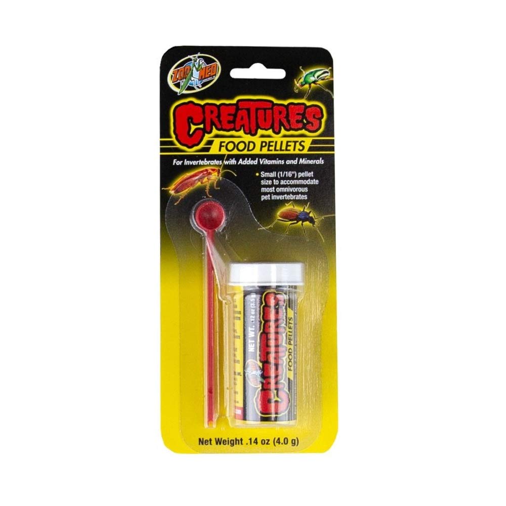 Zoo Med 0.14 oz Creatures Food Pellets
