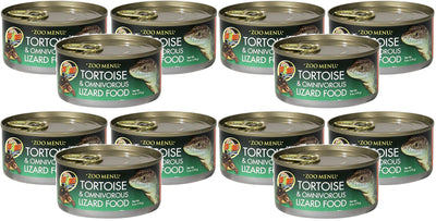 Zoo Med Zoo Menu Tortoise & Omnivorous Lizard Food 6 oz
