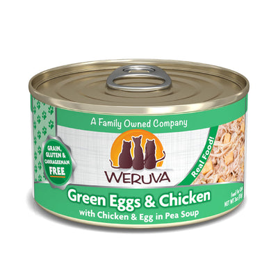 Weruva Canned Cat Green Eggs & Chicken Cat 3 oz