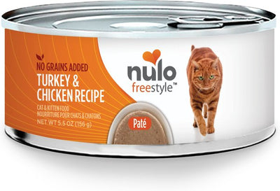 (Case of 24) Nulo Freestyle Grain-Free Chicken & Herring Wet Cat Food, 5.5 oz