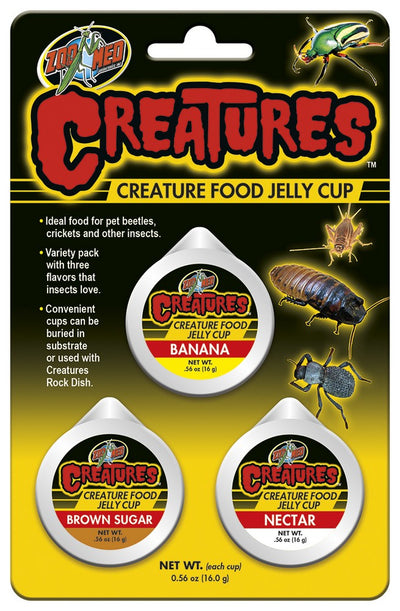 Zoo Med Laboratories Creatures? Creature Food Jelly Cup