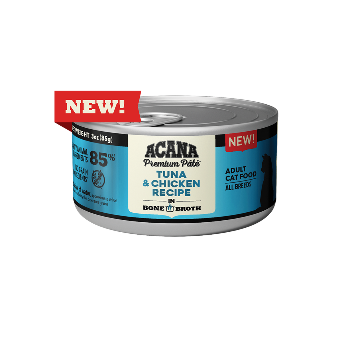 ACANA, Cat Tuna & Chicken Can, 1 Count (B09X74JLHM)