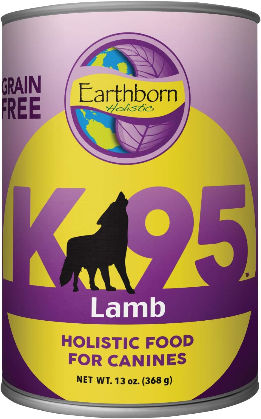 EARTHBORN Holistic K95 Lamb Recipe Grain-Free Canned Moist Dog Food