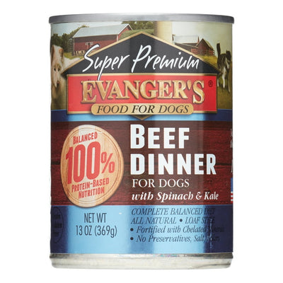 Evangers Super Premium Beef Dinner Gold 13 Ounce Can