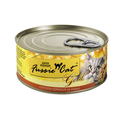 Fussie Cat Super Premium Chicken & Beef Formula in Pumpkin Soup 2.82oz