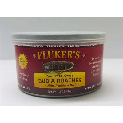 Fluker Labs 091197780059 1.2 oz Gourmet-Style Canned Reptile Dubia Roaches Food
