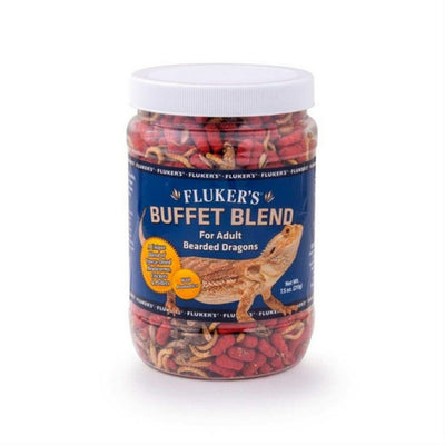 Flukers 7.5 oz Buffet Blend Adult Bearded Dragon - Pack of 36
