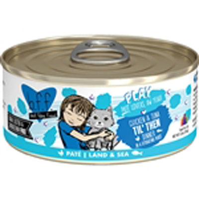 Honest Kitchen 850012047773 5.5 oz BFF Plannd Land & Sea Til Then Chicken & Tuna Pate Case of 12