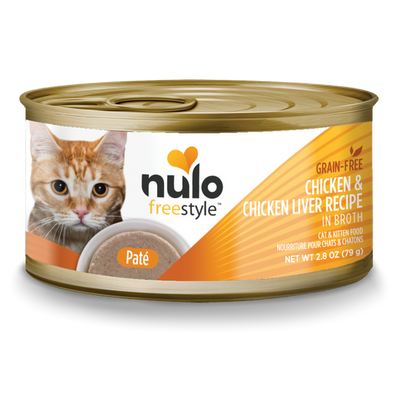 Nulo Freestyle 66102510 2.8 oz Grain Free Mousse for Cats Beef & Sardine