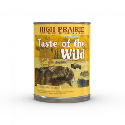 TASTE OF THE WILD High Prairie Canine Recipe with Bison in gravy, 13.2oz