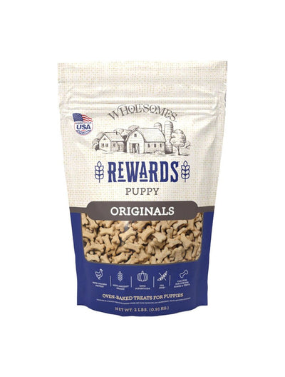 WHOLESOMES Rewards Puppy Originals Biscuit Dog Treats