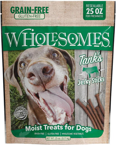 Wholesomes: Tank's Jerky Sticks, 25 oz.