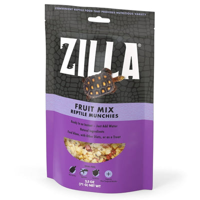 Zilla Reptile Munchies Fruit Mix Black 2.5 Ounces