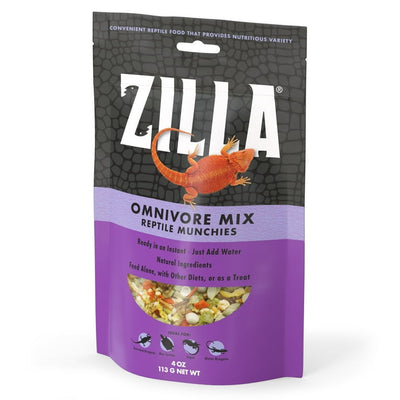 Zilla Reptile Munchies Omnivore Resealable Bag 4 Ounces