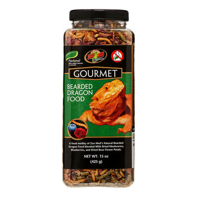 Zoo Med Gourmet Bearded Dragon Food 15 Oz