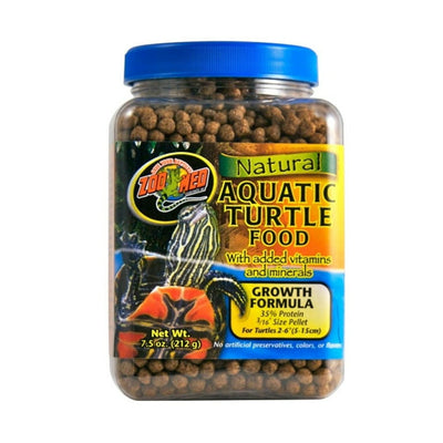 Zoo Med Natural Aquatic Turtle Food Growth Formula 8.75oz