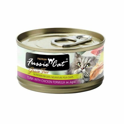 Fussie Cat: Premium, Tuna w/ Chicken, 2.82 oz.