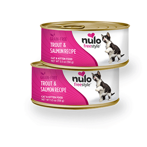 Nulo Free Style Grain Free Trout & Salmon Recipe Can Cat Food, 5.5 oz - Case of 24
