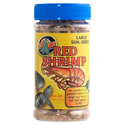 Zoo Med ZM40163 10 oz Jumbo Red Shrimp Zm163